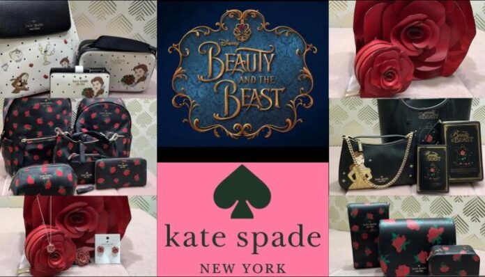 kate spade beauty and the beast